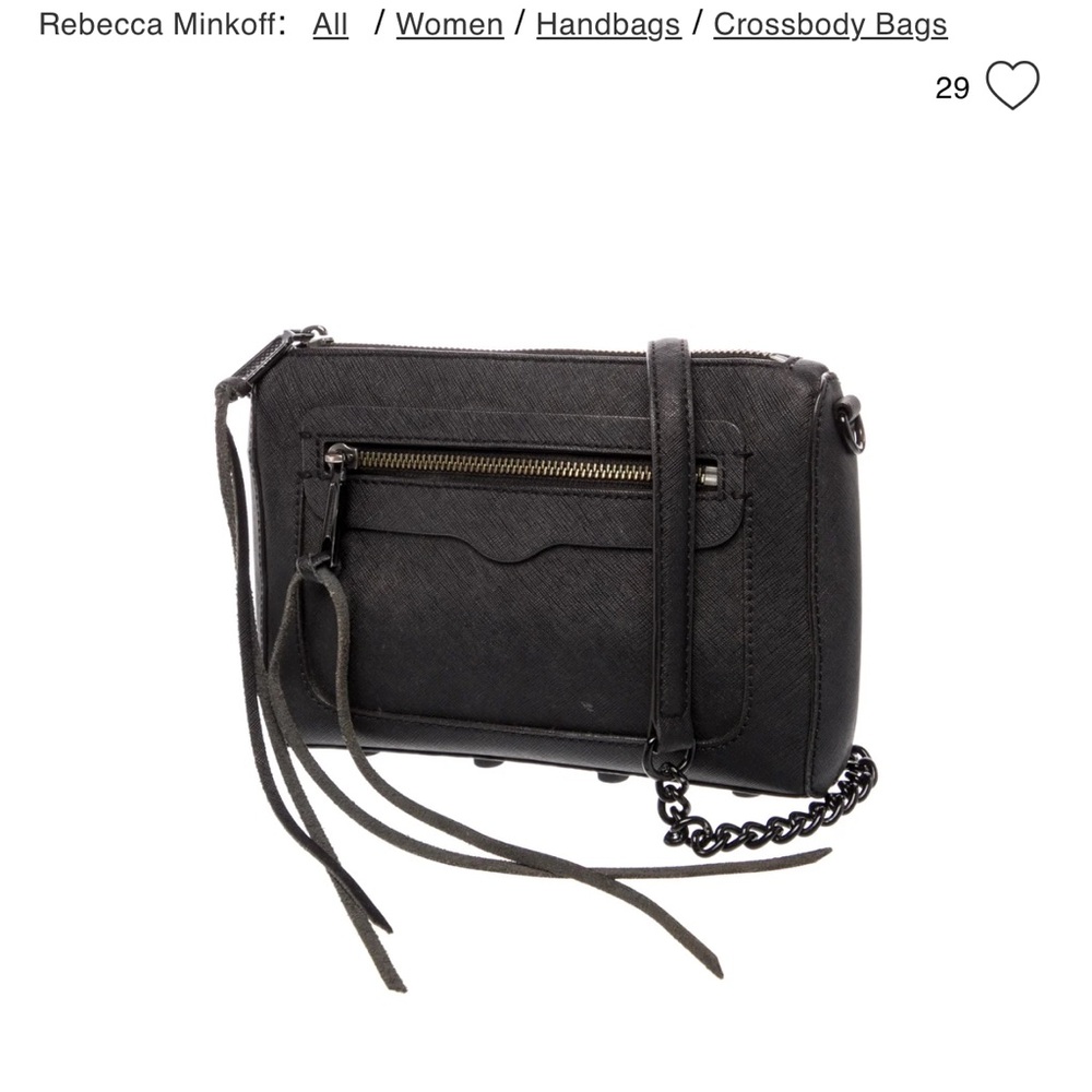 Rebecca Minkoff Suede Crossbody Bag - like new - Picture 2 of 6